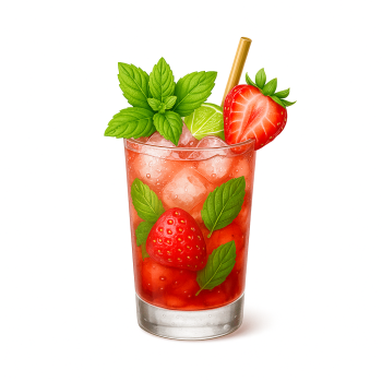 Mojito Fraises, Framboises, passion
