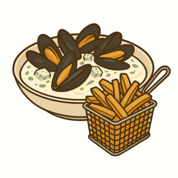 Moules Roquefort