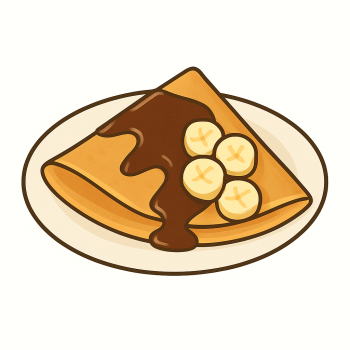 Chocolat maison + bananes