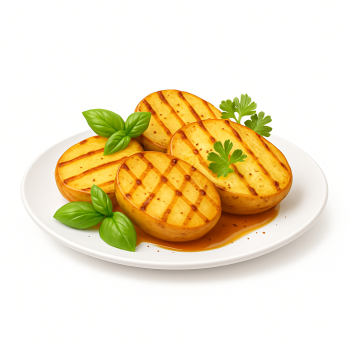 Assiette de pommes de terre
