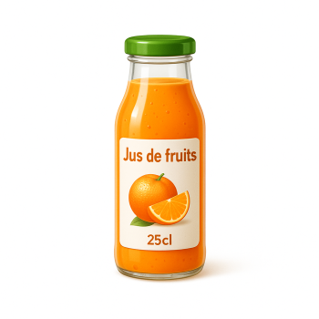 Jus de fruits bouteille 25cl