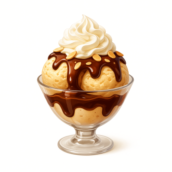 Café/Chocolat/Caramel liégeois